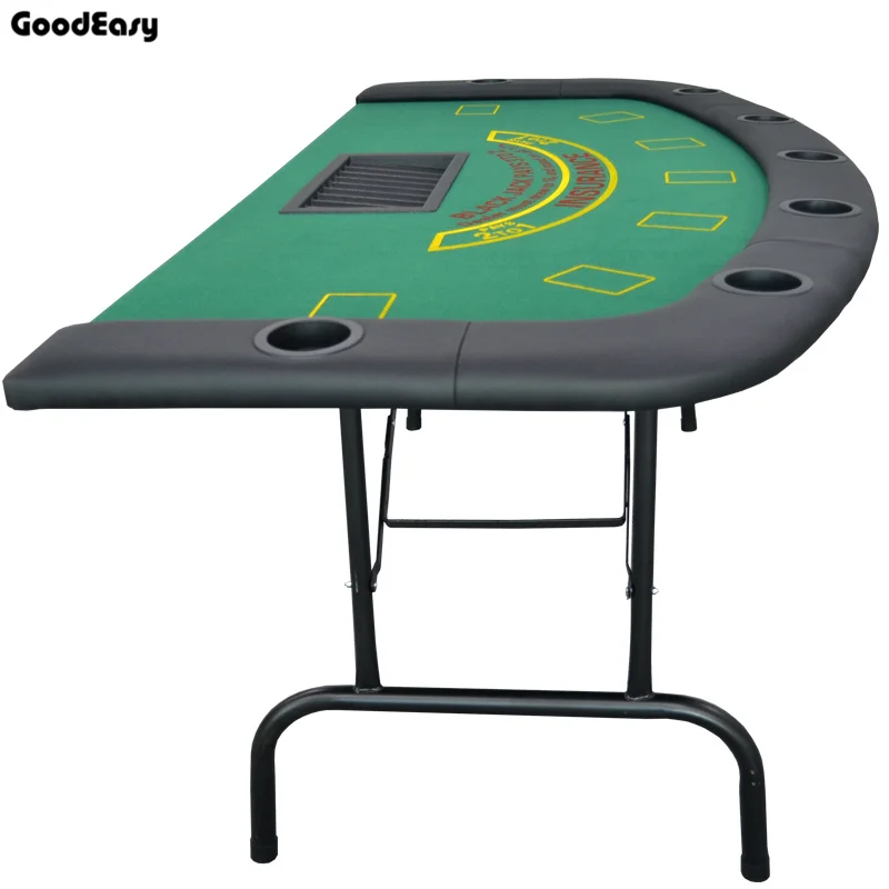 1.84*0.92m Foldable Poker Tables Black Jack Table Casino Texas Hold'em Poker Indoor Board Game Chip Accessory Factory Price
1.84*0.92m Foldable Poker Tables Black Jack Table Casino Texas Hold'em Poker Indoor Board Game Chip Accessory Factory Price