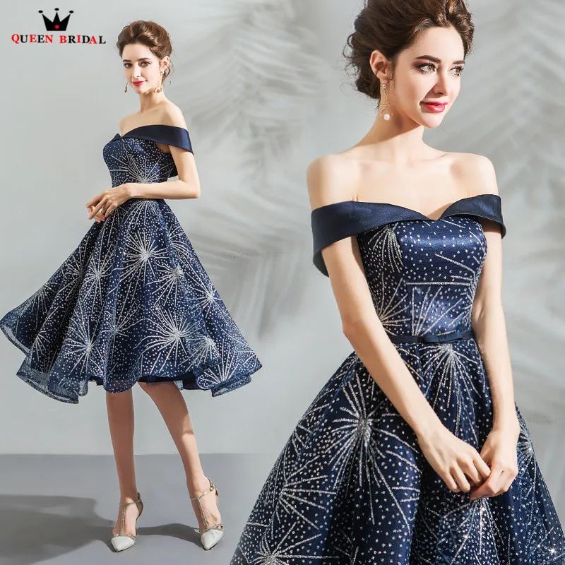 A-line Cap Sleeve Sequin Tulle Dark Blue Short Formal Evening Dresses 2018 New Arrival Evening Gown Robe De Soiree JU01
A-line Cap Sleeve Sequin Tulle Dark Blue Short Formal Evening Dresses 2018 New Arrival Evening Gown Robe De Soiree JU01