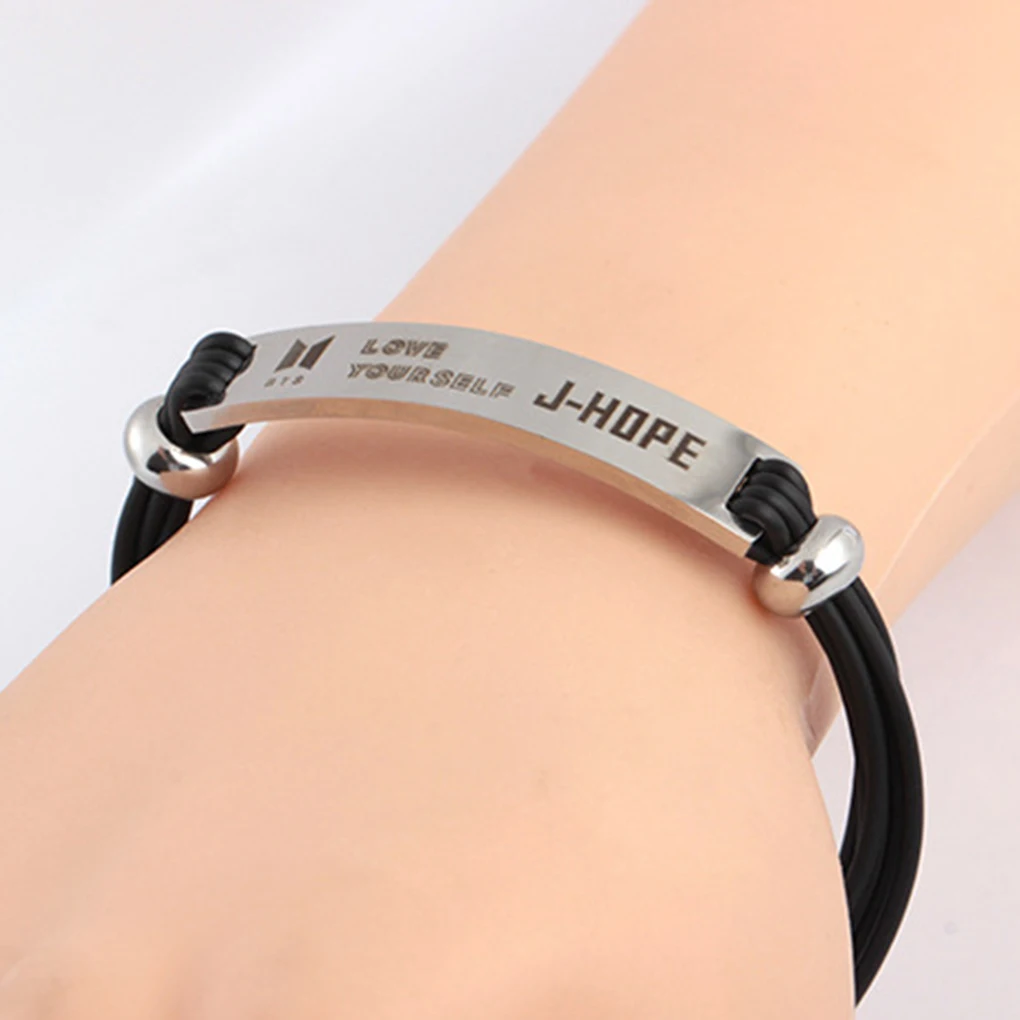 Men Male Boy Leather Band Stainless Steel Wristband Bracelet Bangle Black Sport Metal Wrist Chain
Men Male Boy Leather Band Stainless Steel Wristband Bracelet Bangle Black Sport Metal Wrist Chain