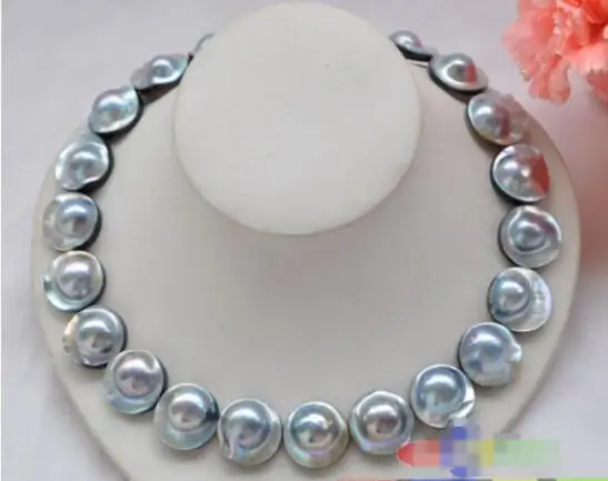 FREE SHIPPING>@@> Hot sale new Style >>>>> AAA++ HUGE REAL 18" 20mm gray south sea mabe pearl NECKLACE
FREE SHIPPING>@@> Hot sale new Style >>>>> AAA++ HUGE REAL 18" 20mm gray south sea mabe pearl NECKLACE