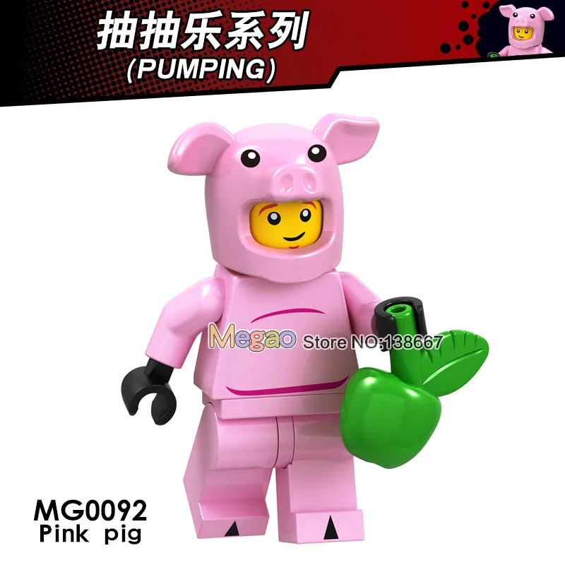 Single sale Legoings Pink pigs Figures Super Girls Buttercup Blossom Bubbles Cartoon Movie Building Blocks Gifts Toys Kids
Single sale Legoings Pink pigs Figures Super Girls Buttercup Blossom Bubbles Cartoon Movie Building Blocks Gifts Toys Kids