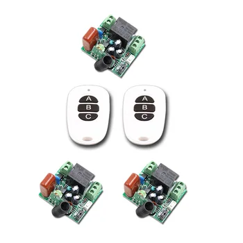 AC 220v 10A 1CH wireless RF Remote Control Switch Transmitter+ Receiver For Access/door Control System 315/433Mhz
AC 220v 10A 1CH wireless RF Remote Control Switch Transmitter+ Receiver For Access/door Control System 315/433Mhz