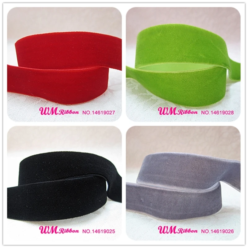 Q&N ribbon 7/8inch 22mm single faced nylon no elastic velvet ribbon solid color DIY accessory free shipping
Q&N ribbon 7/8inch 22mm single faced nylon no elastic velvet ribbon solid color DIY accessory free shipping