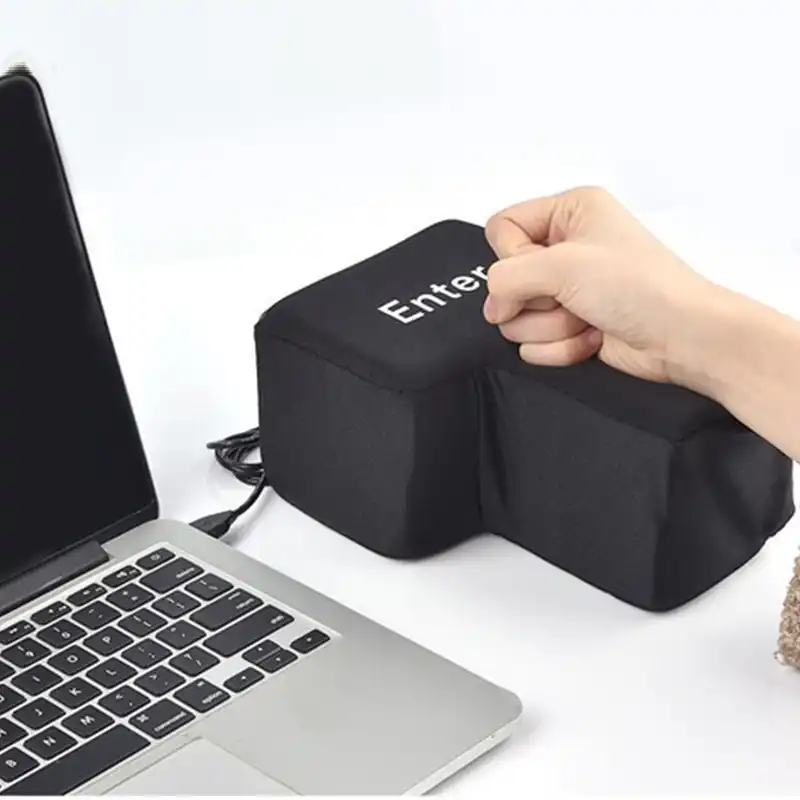 Anti Stress Vent Toys Big Enter Desktop Toy Punch Bag Usb Desktop