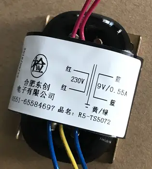 9V 0.55A R Core Transformer R5 5VA custom transformer 230V with copper shield Pre-decoder Power amplifier
9V 0.55A R Core Transformer R5 5VA custom transformer 230V with copper shield Pre-decoder Power amplifier