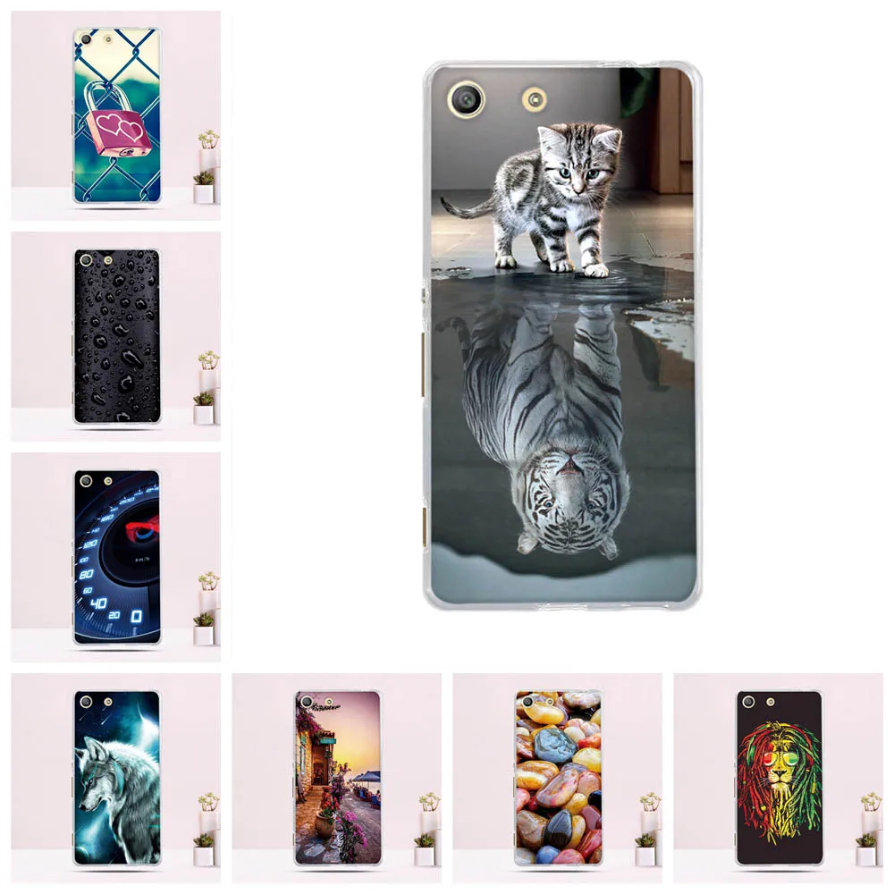 Back Cover For Sony Xperia M5 E5603 E5606 Case Silicone TPU Phone Cases Ultra Thin Cute Cat 3D Pattern Shell Animal Fundas
Back Cover For Sony Xperia M5 E5603 E5606 Case Silicone TPU Phone Cases Ultra Thin Cute Cat 3D Pattern Shell Animal Fundas