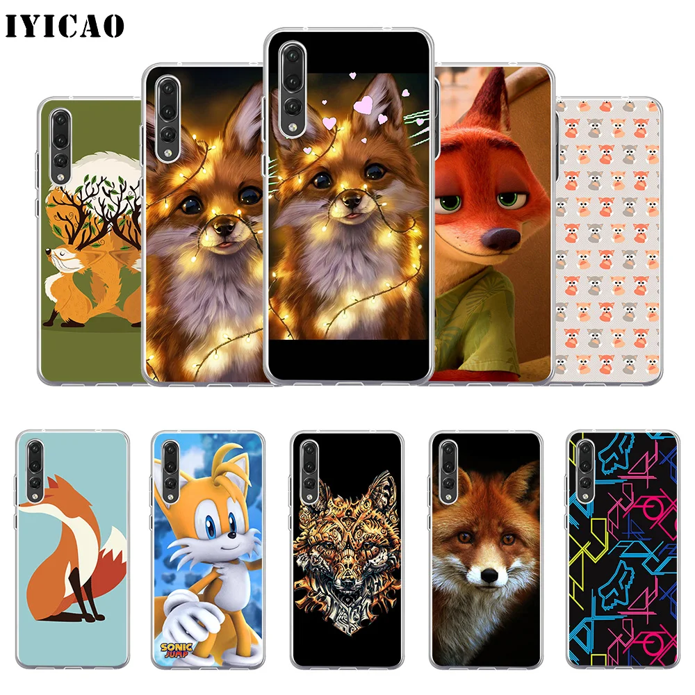 IYICAO cute Fox Soft Silicone Phone Case for Huawei P30 P20 Pro P10 P9 P8 Lite P Smart TPU Cover
IYICAO cute Fox Soft Silicone Phone Case for Huawei P30 P20 Pro P10 P9 P8 Lite P Smart TPU Cover
