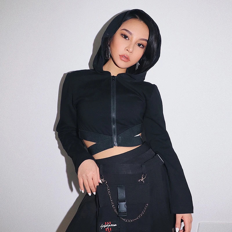 Womens Hoodies Pullover , Korean Crop Top Hoodie Sweatshirt Women , Streetwear Zip-up Solid Short Long Sleeve Tops
Womens Hoodies Pullover , Korean Crop Top Hoodie Sweatshirt Women , Streetwear Zip-up Solid Short Long Sleeve Tops