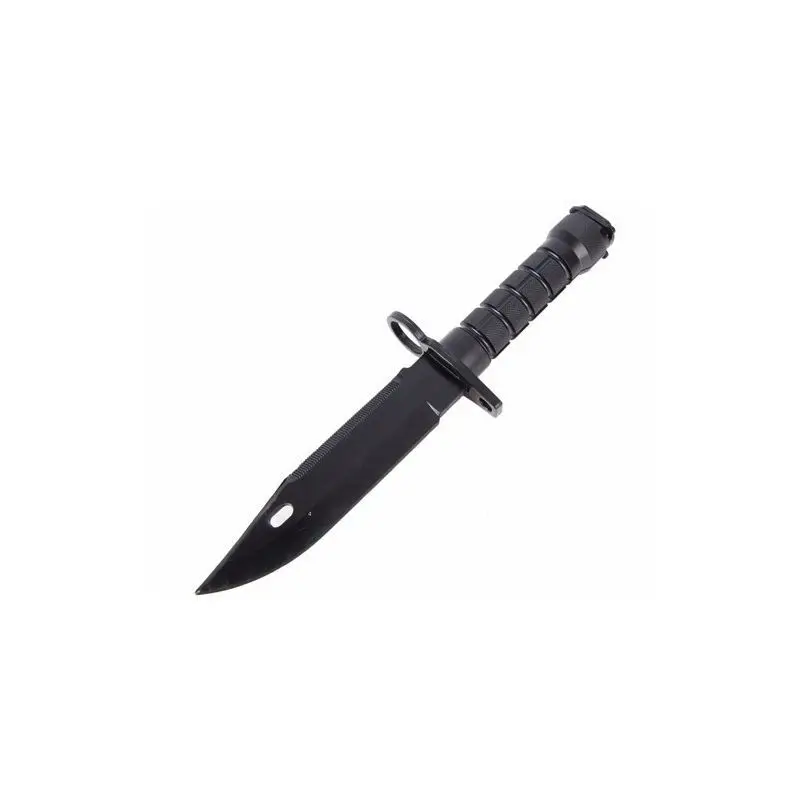 Airsoft Tactical US Army M9 Combat Plastic Cosplay Model Knife for Show Military Training Wargame Hunting Black Color on sale
Airsoft Tactical US Army M9 Combat Plastic Cosplay Model Knife for Show Military Training Wargame Hunting Black Color on sale