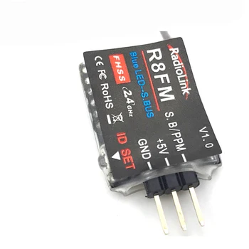 1PC RadioLink R8FM Receiver S.BUS/PPM 8 Channel Receivers Receiving Module for 2.4G Remote Controller T8FB RC Drone Aircraft
1PC RadioLink R8FM Receiver S.BUS/PPM 8 Channel Receivers Receiving Module for 2.4G Remote Controller T8FB RC Drone Aircraft