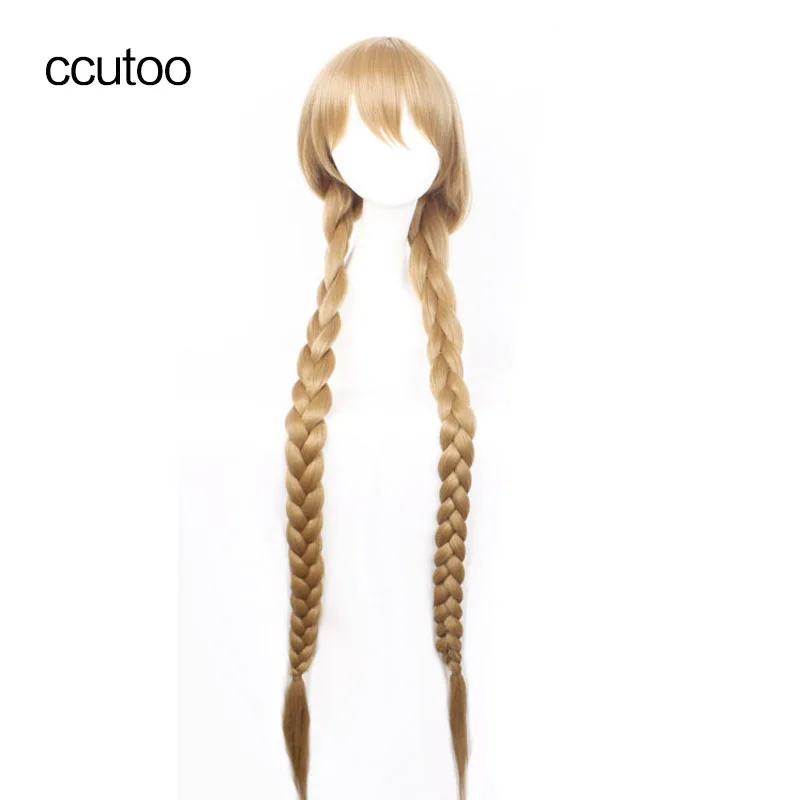 ccutoo The honey dew 120cm Blonde Long Braid Straight High Temperature Fiber Synthetic Hair Party Cosplay Costume Wigs
ccutoo The honey dew 120cm Blonde Long Braid Straight High Temperature Fiber Synthetic Hair Party Cosplay Costume Wigs