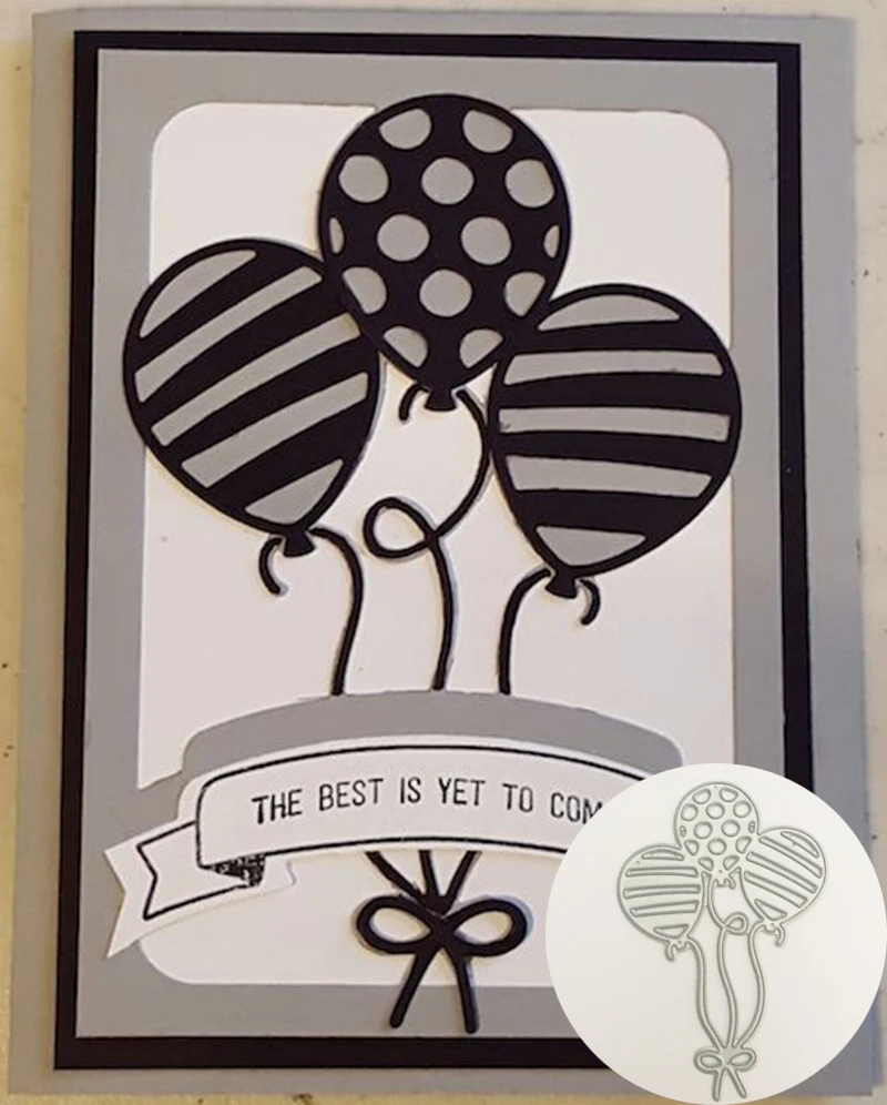 Mai Balloon Metal Cutting Dies Stencils for DIY Scrapbooking photo album Decorative Embossing DIY Paper Card
Mai Balloon Metal Cutting Dies Stencils for DIY Scrapbooking photo album Decorative Embossing DIY Paper Card