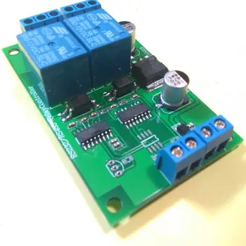 2 way RS232 485 serial port relay control board (DS18B20 temperature) computer control relay module
2 way RS232 485 serial port relay control board (DS18B20 temperature) computer control relay module