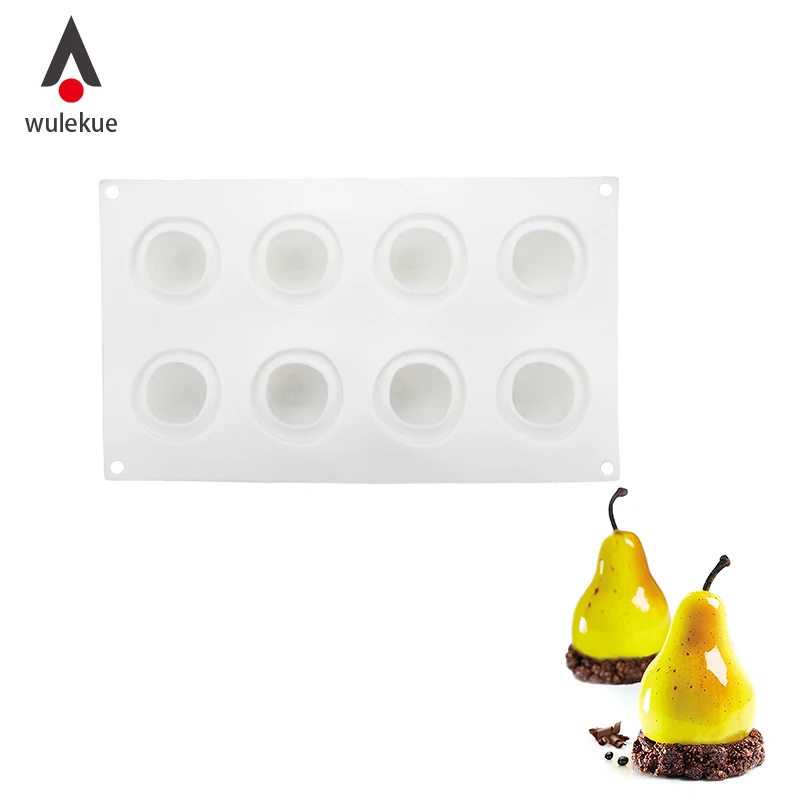 Wulekue Pear Shape Silicone Cake Mold 3D Baking Desserts Silicone Pan DIY Chocolate Pudding Fondant Tools
Wulekue Pear Shape Silicone Cake Mold 3D Baking Desserts Silicone Pan DIY Chocolate Pudding Fondant Tools