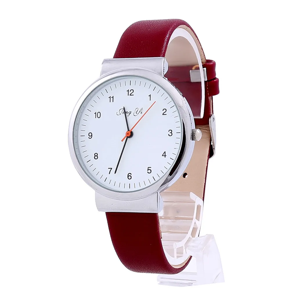#5001Classic Women Roman Number Quartz Leather Wrist Watch reloj mujer New Arrival Freeshipping Hot Sales | Наручные часы