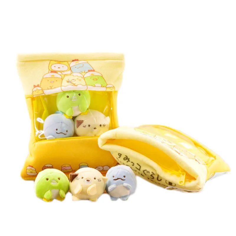 A Bag Of Sumikko Gurashi Plush 2pcs 3pcs Mini Plush Toy Nano Doll Soft Stuffed Pillow Corner Bio Cartoon Doll for Kids
A Bag Of Sumikko Gurashi Plush 2pcs 3pcs Mini Plush Toy Nano Doll Soft Stuffed Pillow Corner Bio Cartoon Doll for Kids