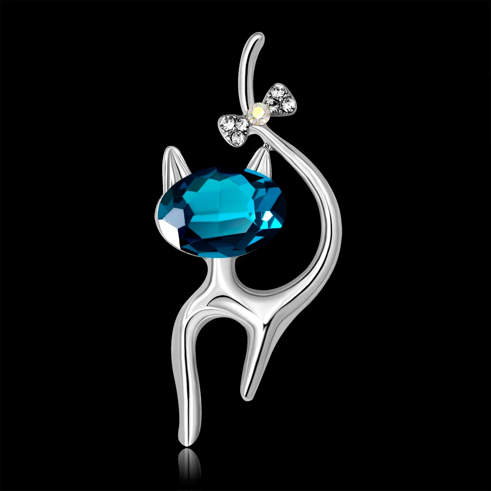 Elegant Trendy Cat Animal Shape Crystal Brooches For Women Girl Corsage Jewelry Gifts Charm Accessories
Elegant Trendy Cat Animal Shape Crystal Brooches For Women Girl Corsage Jewelry Gifts Charm Accessories