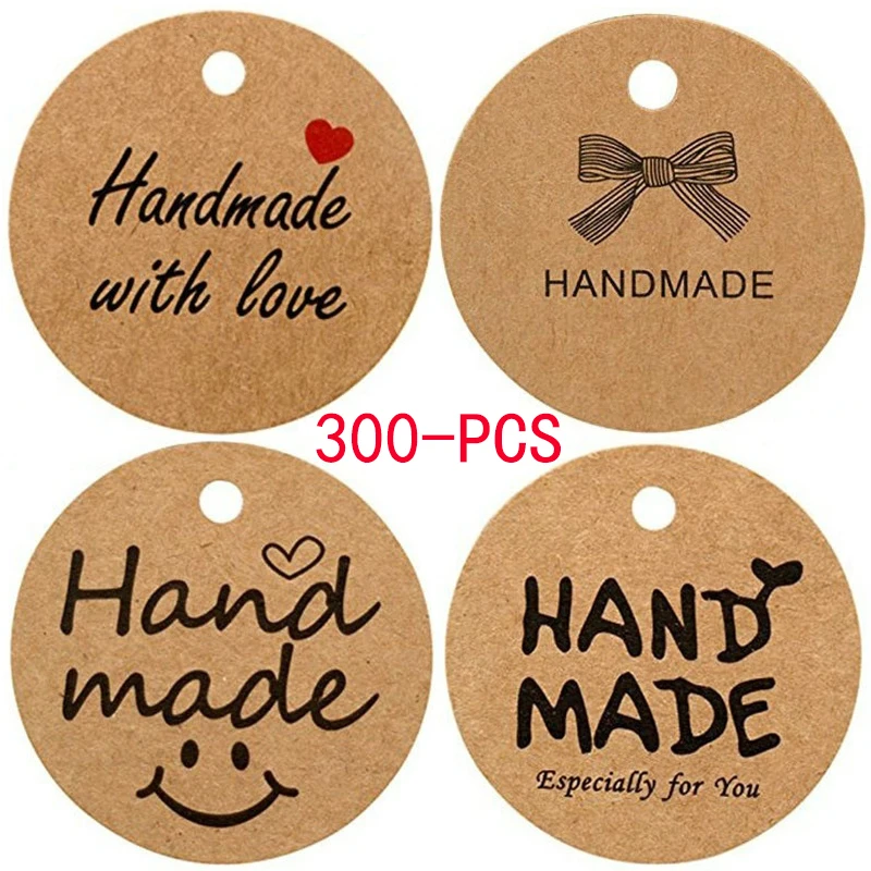 300pcs Round Natural Kraft Handmade with Love Gift Tags thank you tags for wedding favors With Jute Twine celebration decoration
300pcs Round Natural Kraft Handmade with Love Gift Tags thank you tags for wedding favors With Jute Twine celebration decoration