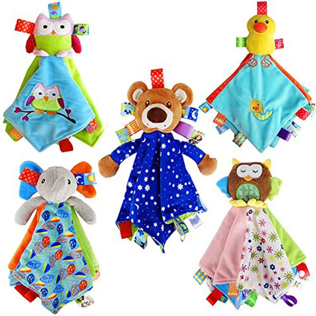 Soft Animal Appease Towel Rattle Toys For Baby Plush Comforter Appease Bedding Toy Sleep Animal Cloth Cartoon Rattles
Soft Animal Appease Towel Rattle Toys For Baby Plush Comforter Appease Bedding Toy Sleep Animal Cloth Cartoon Rattles
