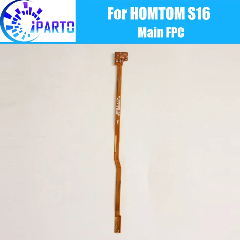 HOMTOM S16 Main Board FPC 100% Original Main Ribbon flex cable FPC Accessories part replacement for HOMTOM S16
HOMTOM S16 Main Board FPC 100% Original Main Ribbon flex cable FPC Accessories part replacement for HOMTOM S16