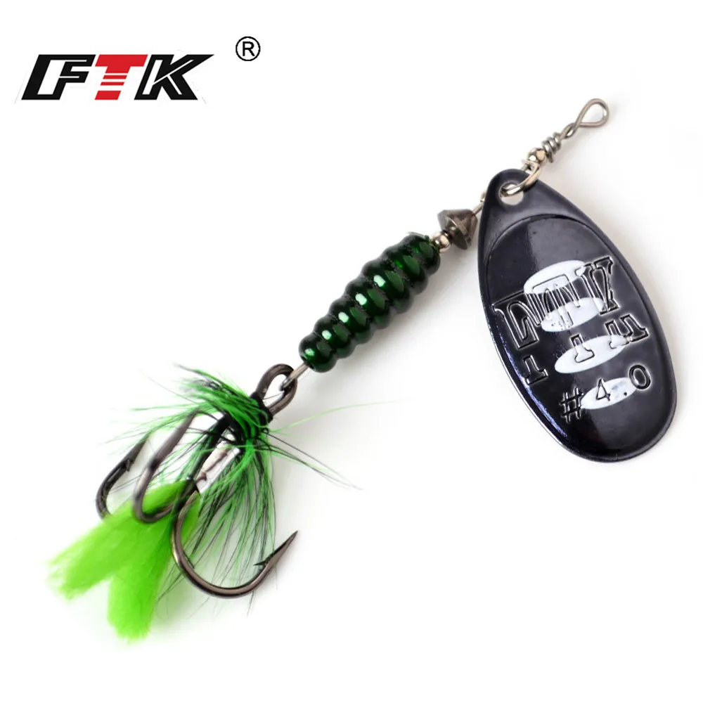 FTK 1pc Metal Fishing Lure 8.5g 13g 15g Spoon Lures Spinner Bait Bass Hard Bait With Feather Treble Hooks Pike Fishing Tackle
FTK 1pc Metal Fishing Lure 8.5g 13g 15g Spoon Lures Spinner Bait Bass Hard Bait With Feather Treble Hooks Pike Fishing Tackle