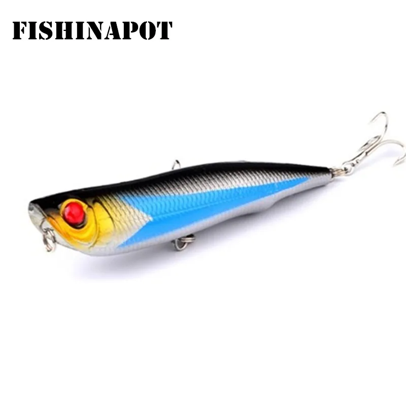 FISHINAPOT 1PCS 10.5 cm 15.7g Big Popper Fishing Lures Pencil Wobblers Fishing Minnow Hard Bait with 4# Hooks Isca Bass Carp
FISHINAPOT 1PCS 10.5 cm 15.7g Big Popper Fishing Lures Pencil Wobblers Fishing Minnow Hard Bait with 4# Hooks Isca Bass Carp