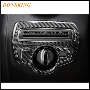 3 pcs Carbon Fiber Refit Car lights button Frame Decoration for Mercedes Benz C Class W205 GLC Car-styling
3 pcs Carbon Fiber Refit Car lights button Frame Decoration for Mercedes Benz C Class W205 GLC Car-styling