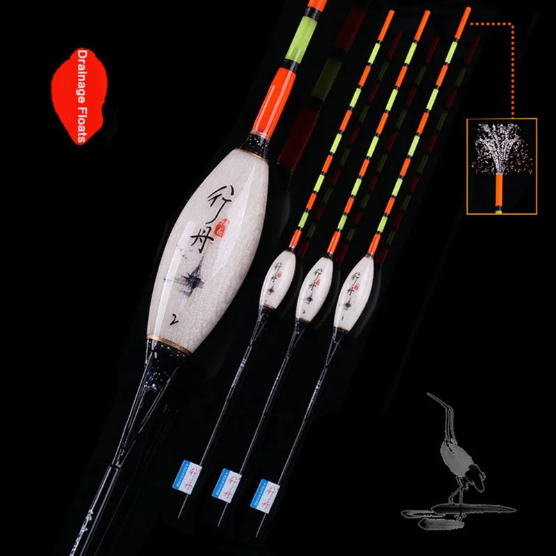 Hollow Tail Buoy Balsa Wood Fishing Float 1-3# Carp Crucian Drainage Fishing Bobber High Quality Boya Fishing Tackle Accessories
Hollow Tail Buoy Balsa Wood Fishing Float 1-3# Carp Crucian Drainage Fishing Bobber High Quality Boya Fishing Tackle Accessories