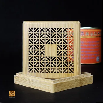 Bamboo Incense Coil Burner 3.5 Inches Eastern Classical Style Wooden Censer Include Fireproof Mat
Bamboo Incense Coil Burner 3.5 Inches Eastern Classical Style Wooden Censer Include Fireproof Mat