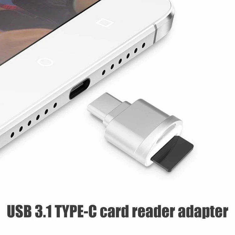 USB-C 3.1 Type C Alloy TF Micro SD OTG Adapter For Samsung Macbook Huawei LeTV Type-C adapter Memory Card Reader
USB-C 3.1 Type C Alloy TF Micro SD OTG Adapter For Samsung Macbook Huawei LeTV Type-C adapter Memory Card Reader