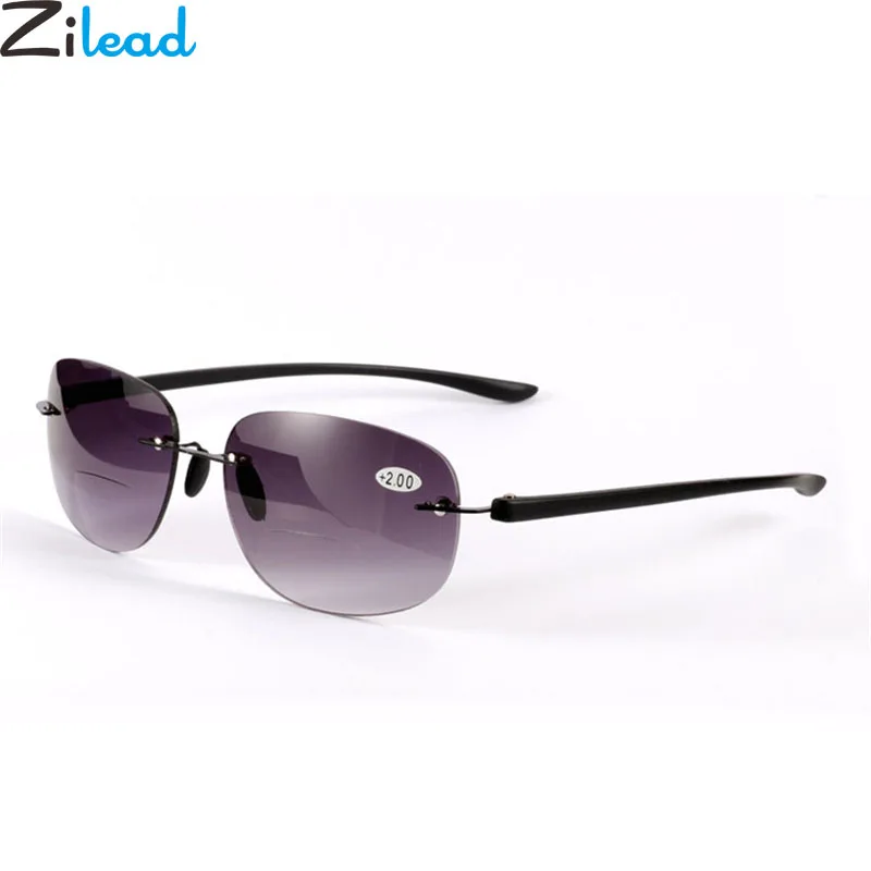 Zilead Frameless Big Vision Reading Glasses Metal Magnifying Presbyopic Eyewear Glasses UV Shade Sun Reading Glasses+1.0...+4.0
Zilead Frameless Big Vision Reading Glasses Metal Magnifying Presbyopic Eyewear Glasses UV Shade Sun Reading Glasses+1.0...+4.0