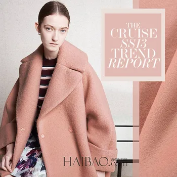 Series double faced cashmere powder shallow pink double faced wool cashmere wool overcoat outerwear fabric 720grams per metre
Series double faced cashmere powder shallow pink double faced wool cashmere wool overcoat outerwear fabric 720grams per metre