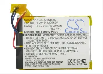 Cameron Sino 1600mAh battery for ARCHOS 43 Internet Tablet 8300 A43IT 16GB 8GB L04041200625 MP3, MP4, PMP Battery
Cameron Sino 1600mAh battery for ARCHOS 43 Internet Tablet 8300 A43IT 16GB 8GB L04041200625 MP3, MP4, PMP Battery