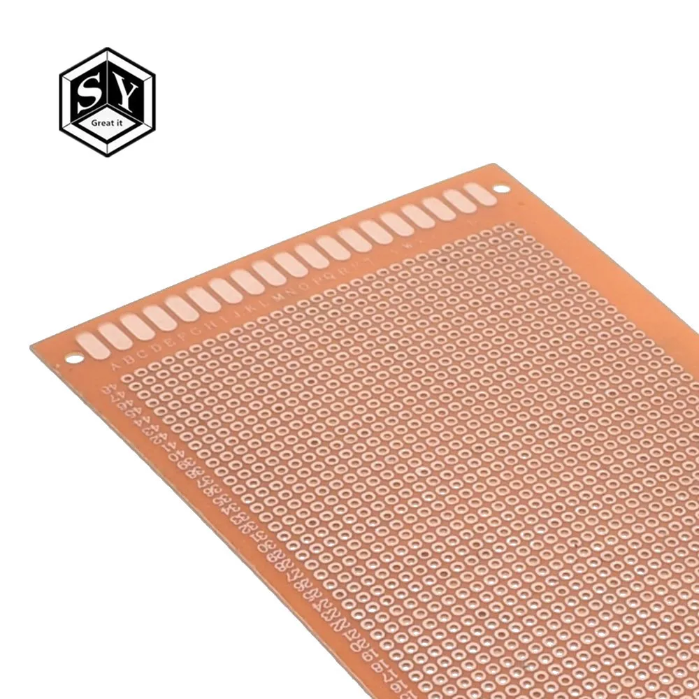 1PCS Great IT 9x15 9*15cm Single Side Prototype PCB Universal Board Experimental Bakelite Copper Plate Circuirt Board yellow
1PCS Great IT 9x15 9*15cm Single Side Prototype PCB Universal Board Experimental Bakelite Copper Plate Circuirt Board yellow