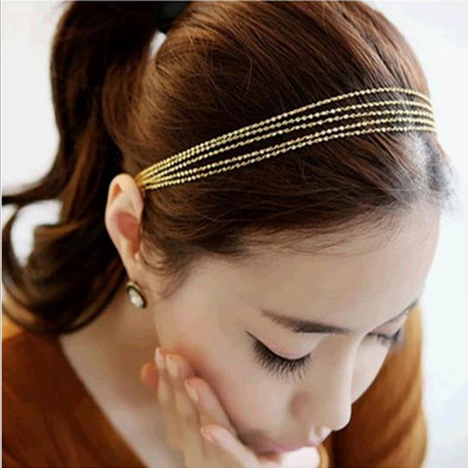 Hot Sale European Bohemia Multilayer Elastic Tassels Long Chain Headband For Women Hair Jewelry Accessories Wholesale CA074
Hot Sale European Bohemia Multilayer Elastic Tassels Long Chain Headband For Women Hair Jewelry Accessories Wholesale CA074