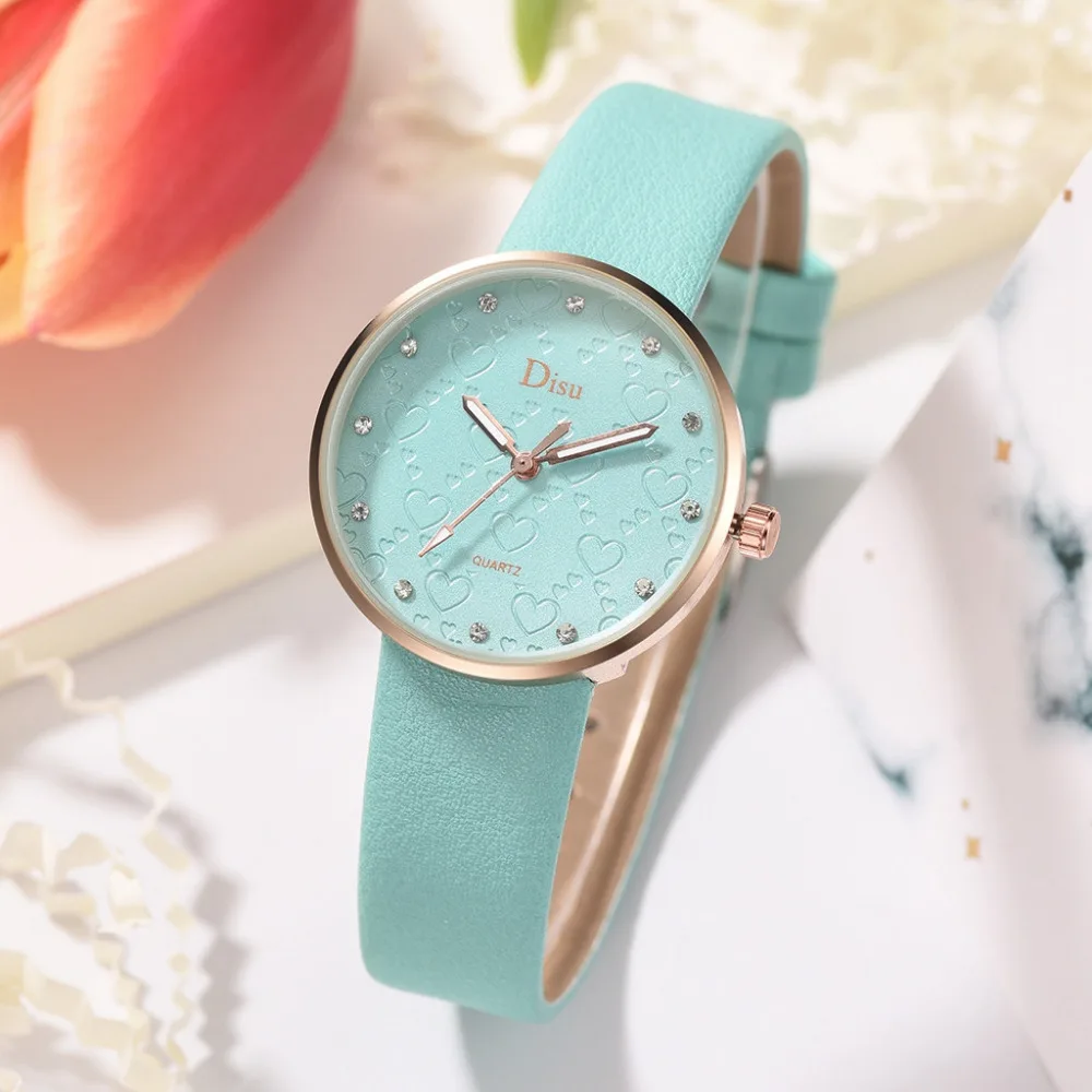 Relogio feminino Fashion Casual Lady Frosted Dial Heart Shape Pattern Leather Belt Quartz Watch Women Watches LOVE Gift ClockA50
Relogio feminino Fashion Casual Lady Frosted Dial Heart Shape Pattern Leather Belt Quartz Watch Women Watches LOVE Gift ClockA50