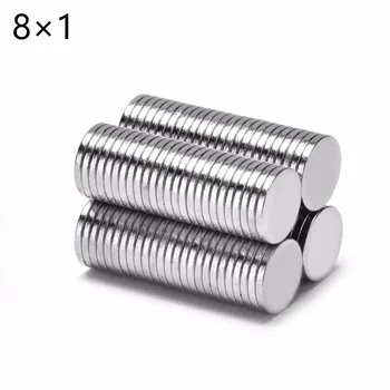 100Pcs N35 Super Strong Round Disc 8mm X 1mm Rare Earth Neodymium magnet 8*1mm 8mm*1mm
100Pcs N35 Super Strong Round Disc 8mm X 1mm Rare Earth Neodymium magnet 8*1mm 8mm*1mm
