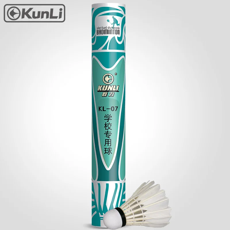 Free Shipping Kunli Badminton shuttlecocks KL-07 Straight duck Feather Feather shuttlecocks for training Super durable
Free Shipping Kunli Badminton shuttlecocks KL-07 Straight duck Feather Feather shuttlecocks for training Super durable