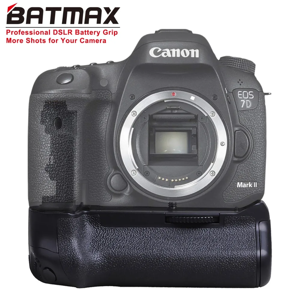 

Batmax BG-E16 Battery Grip for Canon 7D Mark II 7D2 DSLR Camera BG-E16 BGrip work with LP-E6 Battery or 6 Pieces AA Batteries