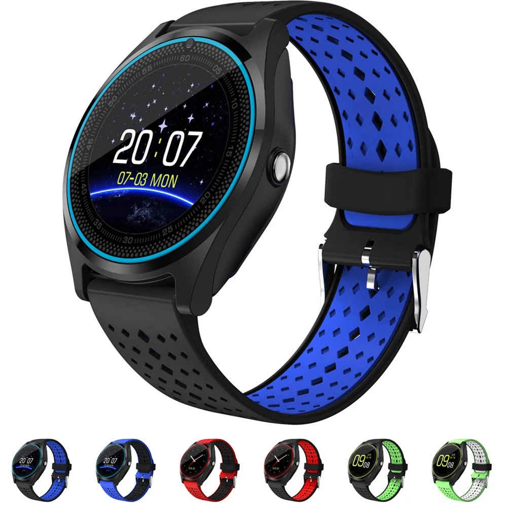Smart Watch Bluetooth Smart Horloge with Camera Pedometer Health Sports Clock Hour Male Female Sfitness watch for Android IOS
Smart Watch Bluetooth Smart Horloge with Camera Pedometer Health Sports Clock Hour Male Female Sfitness watch for Android IOS