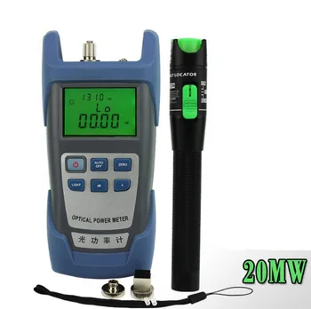 Fiber Optic Handle Optical Power Meter -70~+10 dBm and 20mW Visual Fault Locator Fiber Optic
Fiber Optic Handle Optical Power Meter -70~+10 dBm and 20mW Visual Fault Locator Fiber Optic