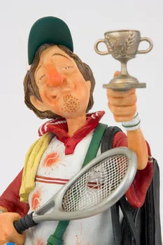 French Master of Humor Art Decoration of Birthday Gifts for Tennis Champion Statues
French Master of Humor Art Decoration of Birthday Gifts for Tennis Champion Statues