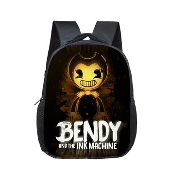 12inch Bendy and The Ink Machine Backpack Children School Bags Boys Girls Daily Travel Backpack Cartoon Mochila School Gifts
12inch Bendy and The Ink Machine Backpack Children School Bags Boys Girls Daily Travel Backpack Cartoon Mochila School Gifts
