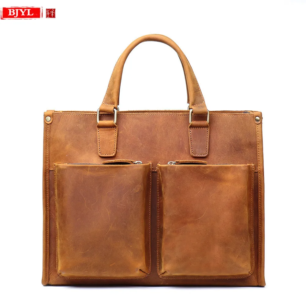 New men handbags crazy horse leather male shoulder Messenger laptop bag large capacity crossbody bags genuine leather briefcase
New men handbags crazy horse leather male shoulder Messenger laptop bag large capacity crossbody bags genuine leather briefcase