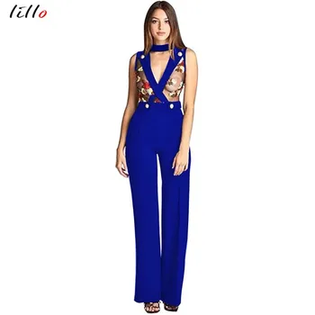 Semi-transparent gauze digital printing sleeveless jumpsuit four-color optional spot. Neck V collar button white yellow black
Semi-transparent gauze digital printing sleeveless jumpsuit four-color optional spot. Neck V collar button white yellow black