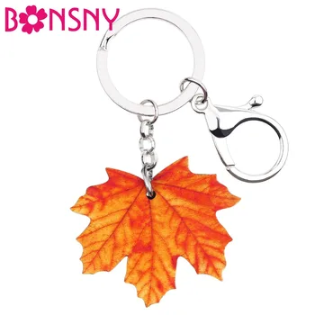 Bonsny Statement Acrylic Maple Leaf Key Chains Keychains Rings Autumn Plant Jewelry For Women Girls Bag Car Pendant Purse Charms
Bonsny Statement Acrylic Maple Leaf Key Chains Keychains Rings Autumn Plant Jewelry For Women Girls Bag Car Pendant Purse Charms