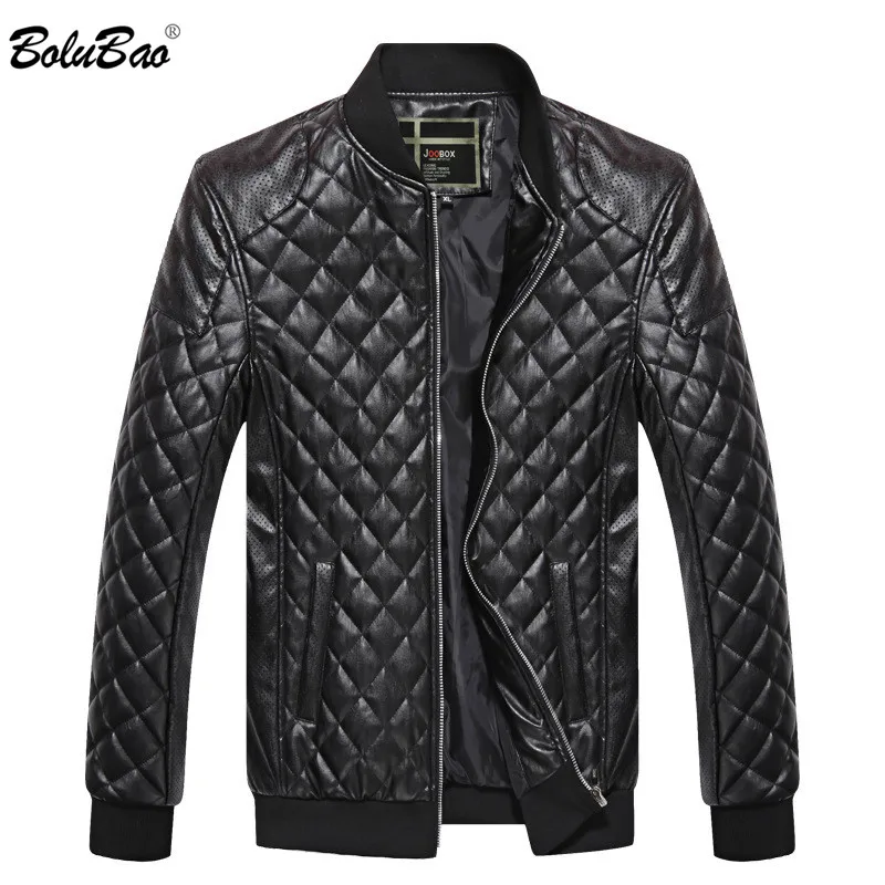 BOLIBAO Brand Autumn Winter Men's Leather Jacket Men Casual Style PU Motorcycle Coats Men Fashion Brand Leather Jackets
BOLIBAO Brand Autumn Winter Men's Leather Jacket Men Casual Style PU Motorcycle Coats Men Fashion Brand Leather Jackets