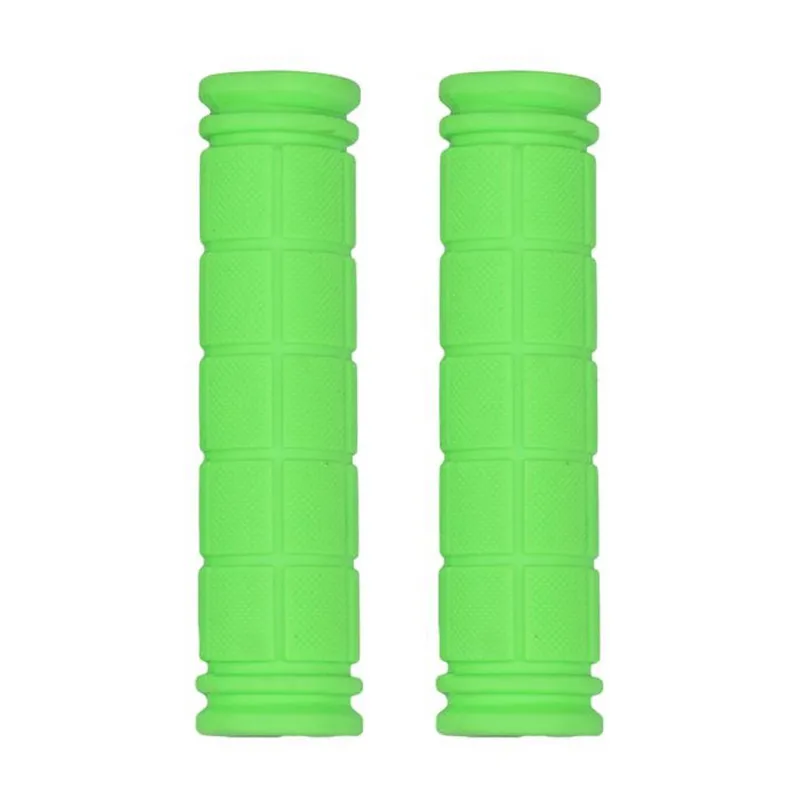 

Rubber Bicycle Handlebar Grips lock Fixie Fixed Gear Bike Rubber 8 Colors Green Bicycle Accessories #4A29