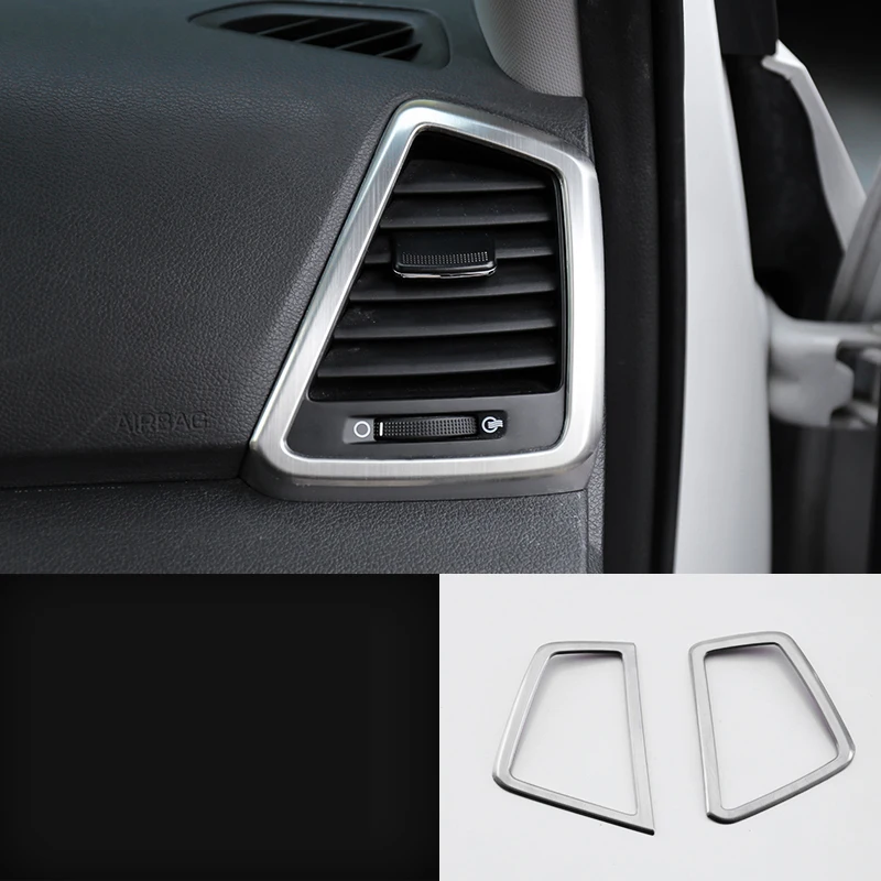 Stainless steel Central control both sides air outlet adorn cover trim decorative Sticker For Hyundai Tucson 2015 2016 2017
Stainless steel Central control both sides air outlet adorn cover trim decorative Sticker For Hyundai Tucson 2015 2016 2017