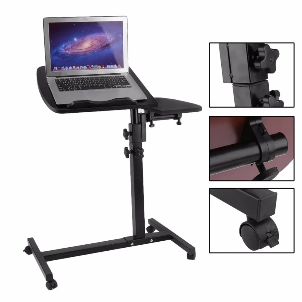 Laptop portable adjustable vented aluminum folding computer table stand tray bed black Desktop Computer table for bed
Laptop portable adjustable vented aluminum folding computer table stand tray bed black Desktop Computer table for bed